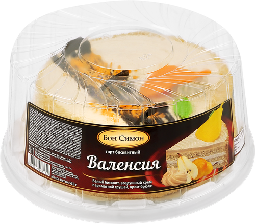 

Торт Бон Симон Валенсия 530 г