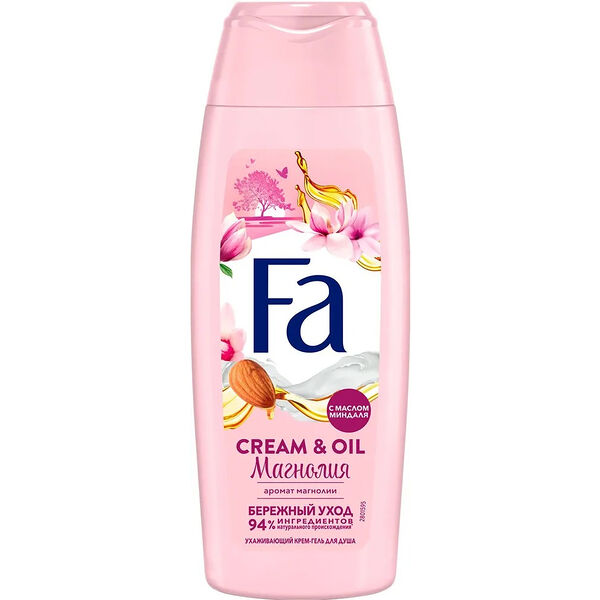 Гель для душа Fa Cream&Oil магнолия 250 мл