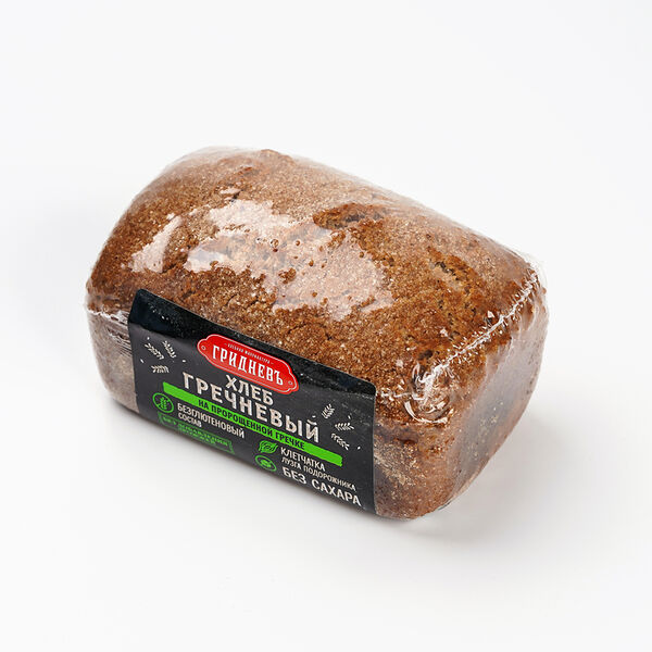 Хлеб Гречневый из пророщенной зеленой гречки 320 г