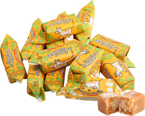 

Конфеты Сливочный каприз молочные на сливках с арахисом и кунжутом ассорти вес