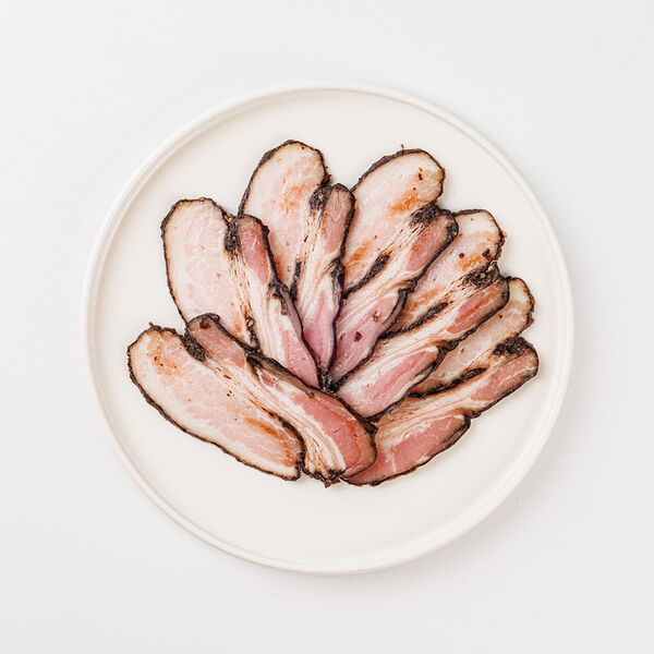 Бекон свиной копчено-запеченный