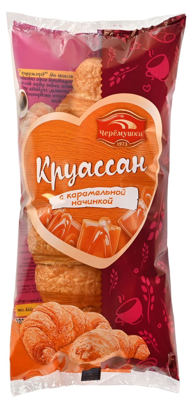 

Круассан Черёмушки с карамельной начинкой 80 г