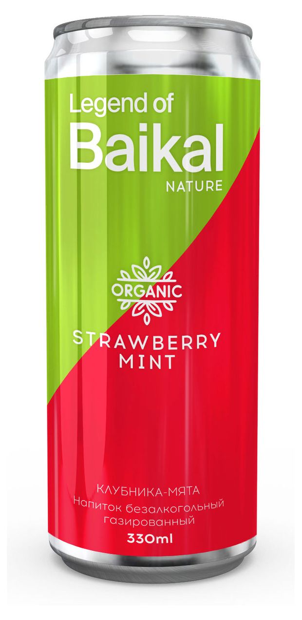 

Напиток Legend of Baikal Клубника-Мята 330 мл