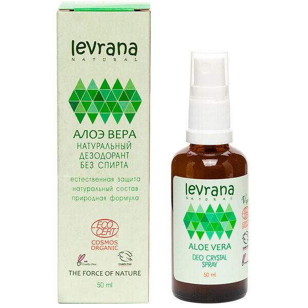 Дезодорант для тела Levrana алоэ вера 50 мл