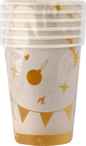 

Набор бумажных стаканов ND Play Новогодние украшения 250 мл 6 шт.