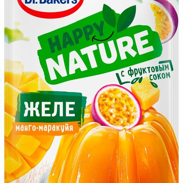 Желе Dr.Bakers со вкусом манго и маракуйи 41г