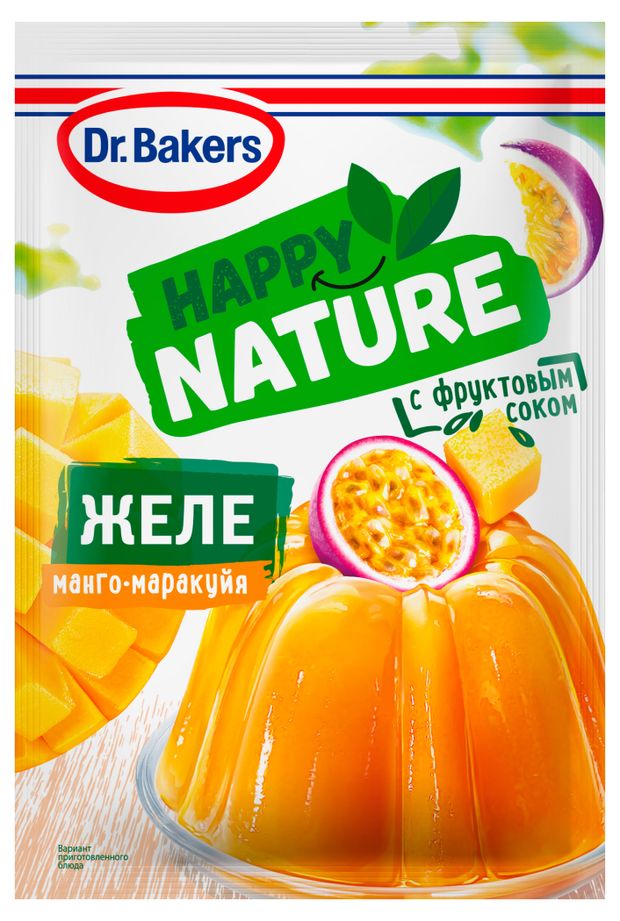 

Желе Dr.Bakers со вкусом манго и маракуйи 41 г