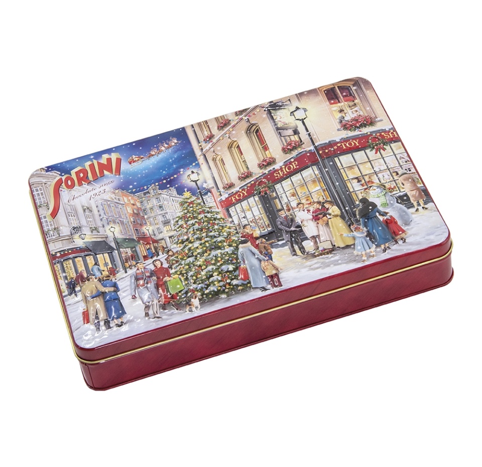 

Шоколадные конфеты Sorini Christmas Time 185 г дизайн в ассортименте