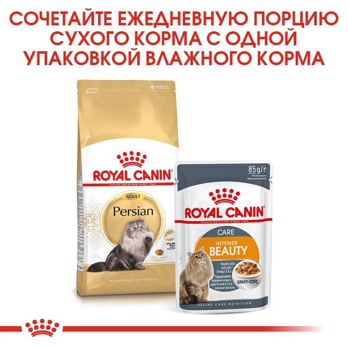 

Корм для кошек Royal Canin Persian Adult Корм сухой сбалансированный для взрослых персидских кошек 400 г