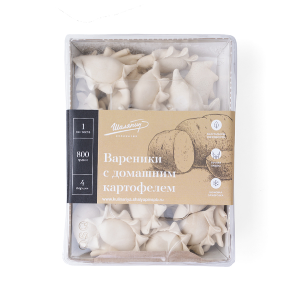 Вареники Шаляпин с картофелем, Россия 800 г