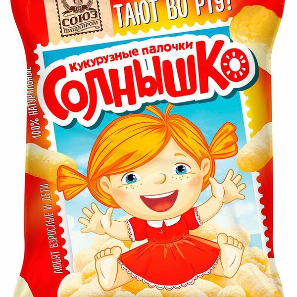 Кукурузные палочки ТМ Солнышко