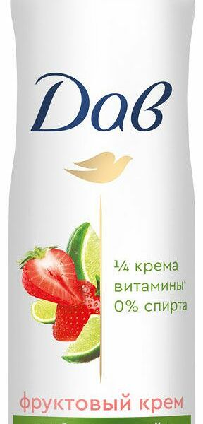 Антиперспирант Dove Клубника и лайм, 150 мл