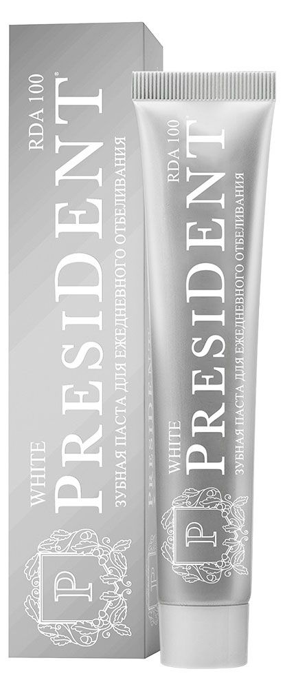 

Зубная паста President White 75 мл