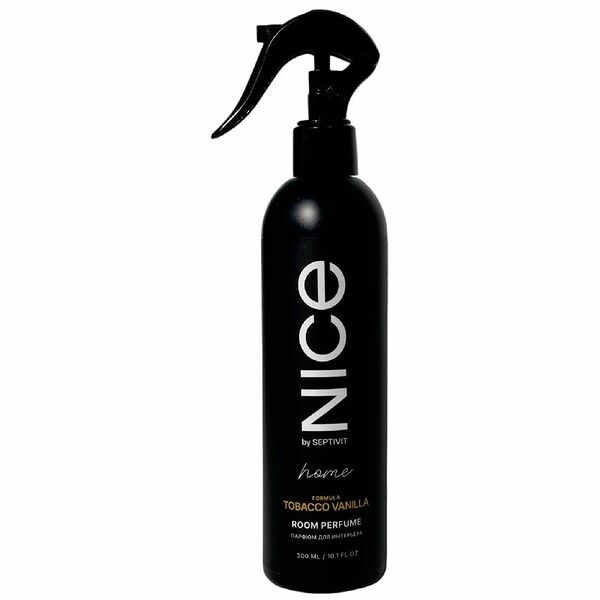 Освежитель воздуха Nice by Septivit Formula Tobacco Vanilla аромат для интерьера 300 мл