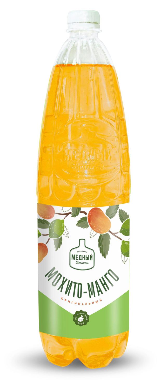 

Напиток газированный Пивоварня Медный великан мохито-манго 1.4 л