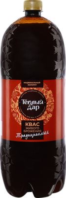 Квас Теплый дар живой 2 л
