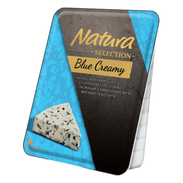 

Сыр Blue Creamy с голубой благородной плесенью 60% Natura Selection вес