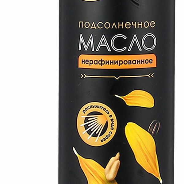 Масло-спрей подсолнечное АШАН Золотая птица, 250 мл