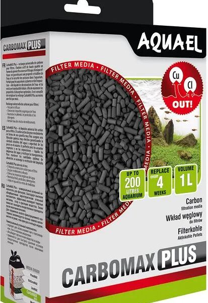 Aquael Наполнитель для аквариумных фильтров Carbomax plus 1000 мл