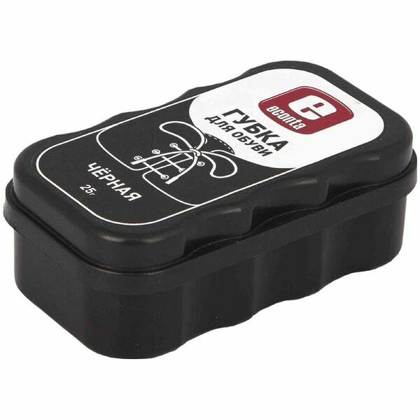 Губка для обуви Econta чёрная 25 г