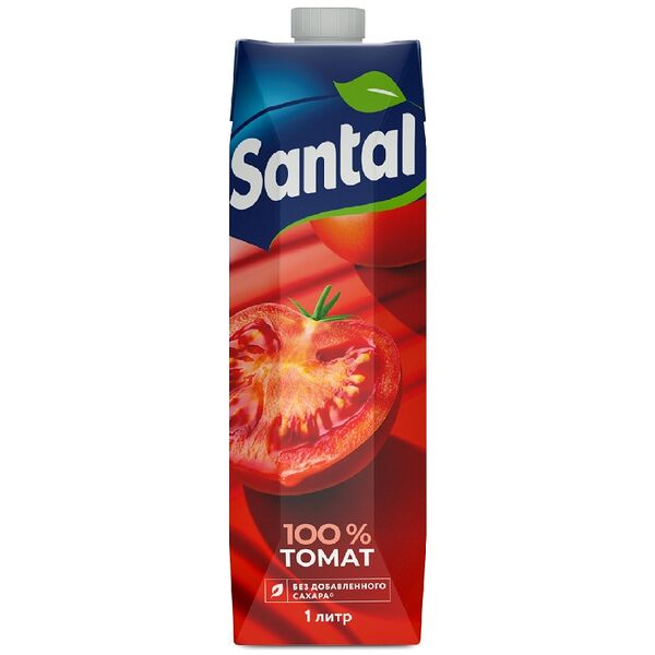 Сок Santal Томатный с солью 1 л