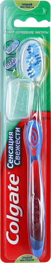 

Зубная щетка Colgate Сенсация свежести средней жесткости, 1 шт. цвет в ассортименте