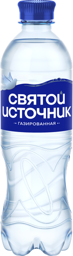 

Вода Святой Источник питьевая газированная 0.5 л
