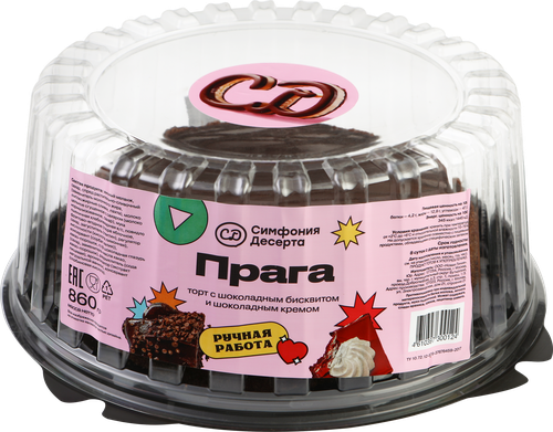 

Торт Симфония Десерта Прага 860 г