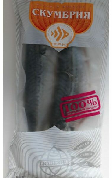 Скумбрия неразделанная «Русская рыбная компания»