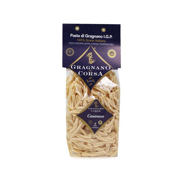 Макаронные изделия Gragnano in Corsa Казаречче из твердых сортов пшеницы Премиум 500 г