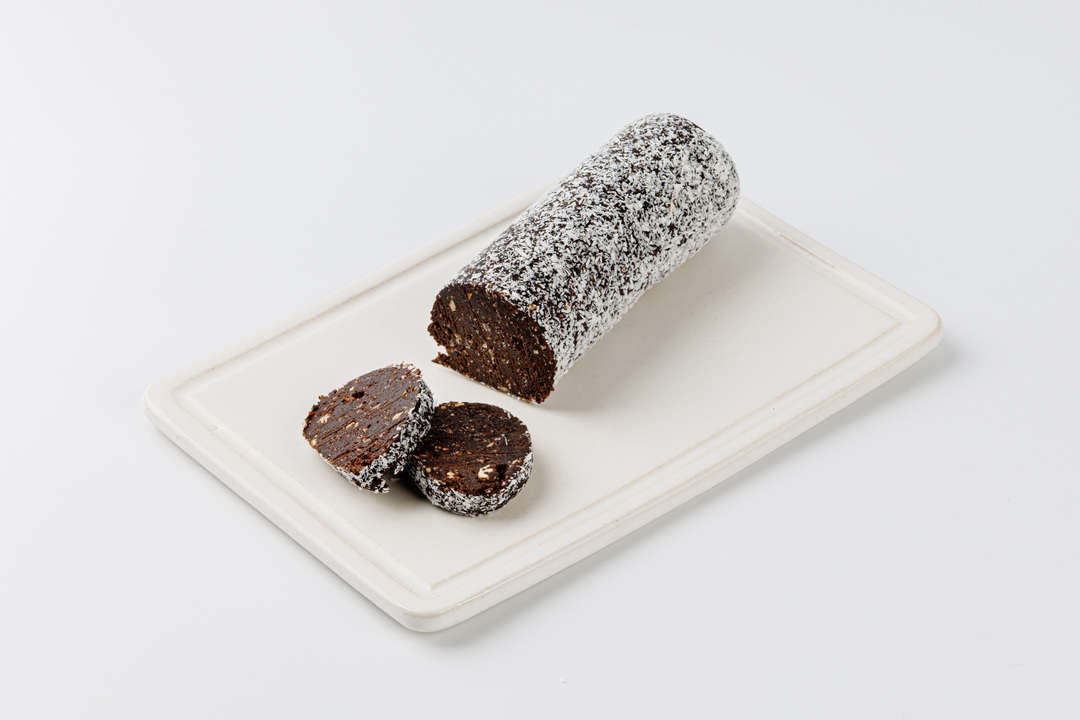 

Колбаса шоколадная цитрусовая веган 180 г