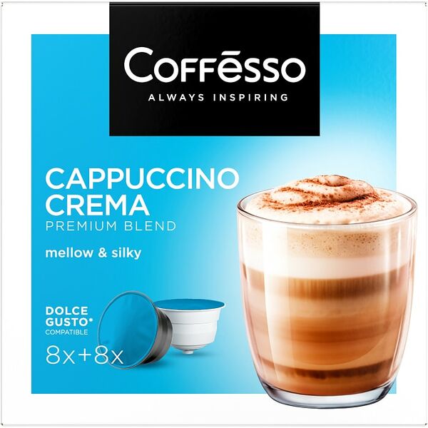 Кофе в капсулах Coffesso Сappuccino Crema 16шт