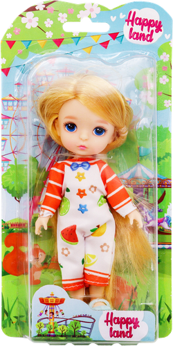 

Кукла FUNKY TOYS Модная 14см, на шарнирах, 13 суставов, в ассортименте