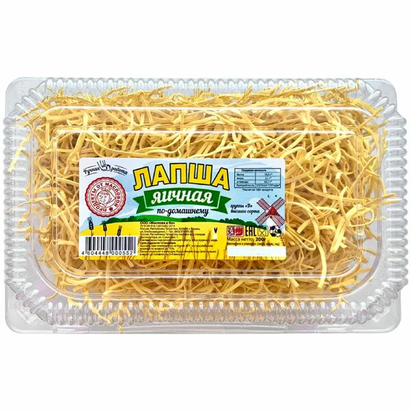 Макароны Продукты от Масловой Лапша По-домашнему Паутинка