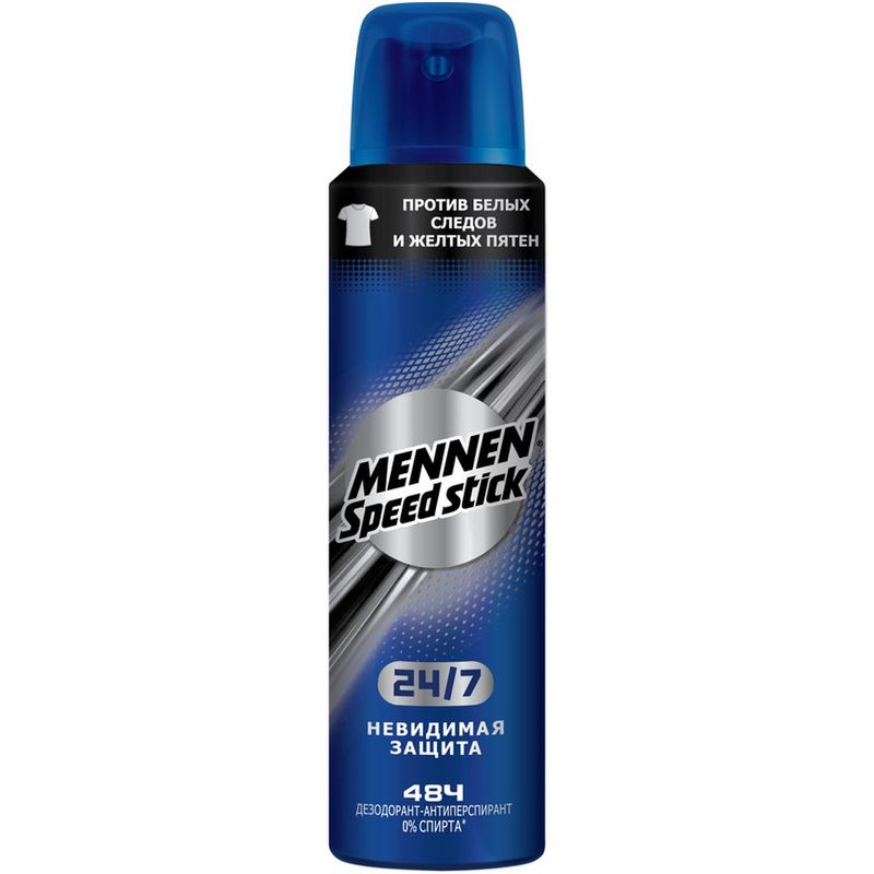 

Дезодорант-антиперспирант Mennen Speed Stick 24/7 Невидимая защита спрей мужской 150 мл