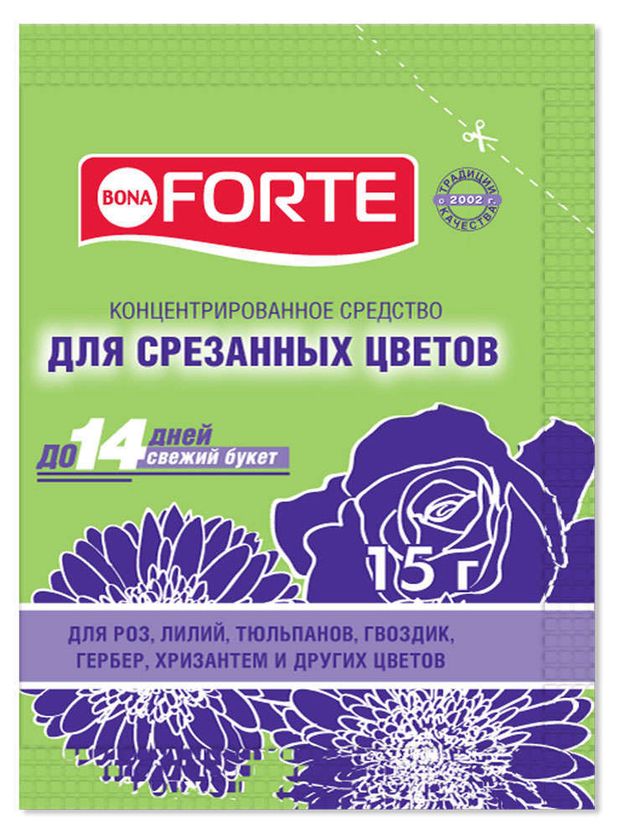 

Средство Bona Forte для срезанных цветов