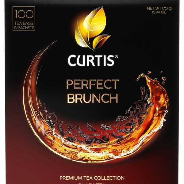 Чай черный Curtis Perfect brunch в пакетиках, 100х1.7 г