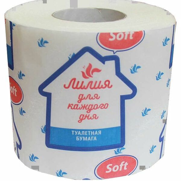 Туалетная бумага ТМ Лилия