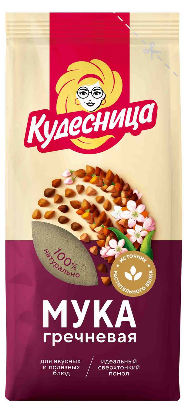 

Мука Кудесница Гречневая 500 г