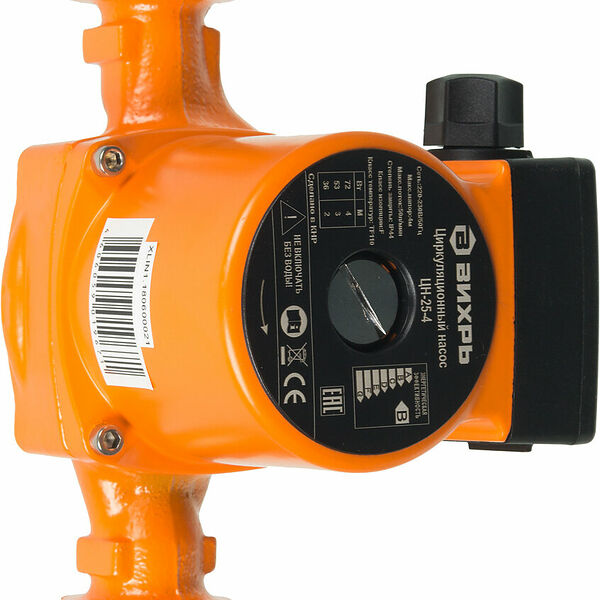 Насос циркуляционный ВИХРЬ ЦН-25-4, 72Вт, глубина всасывания 4м