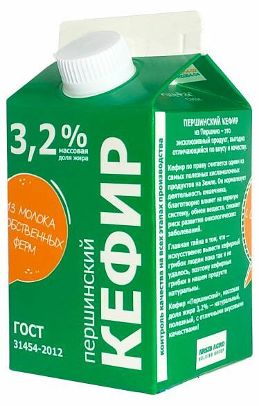 Першинский кефир 3.2% 500 мл