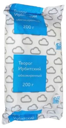 

Творог Ирбитский обезжиренный 0% 200 г