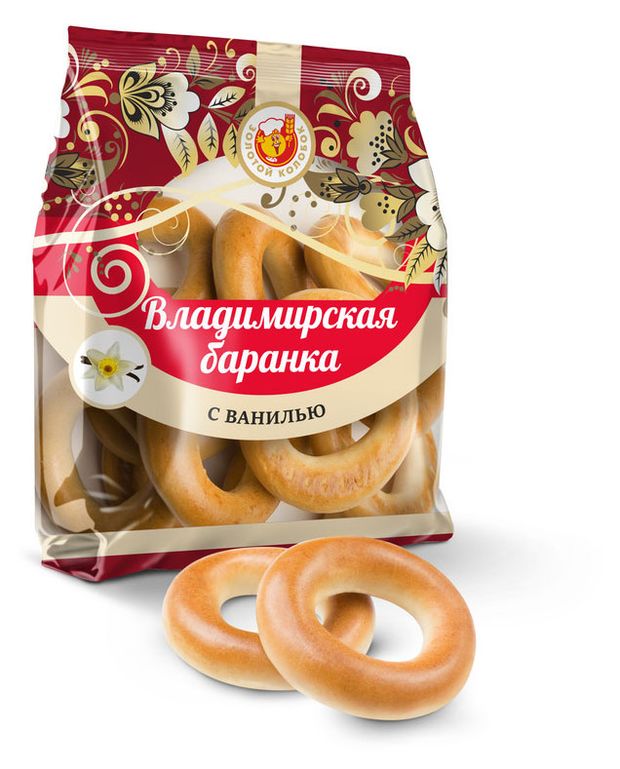 

Баранка Владимирская Золотой колобок с ванилью