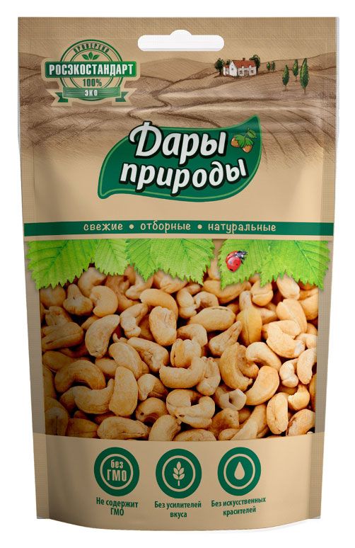 

Кешью Дары природы жареный 70 г