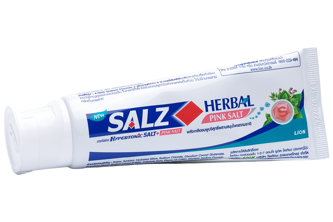 

Зубная паста Lion Thailand Salz Herbal с розовой гималайской солью 90 г