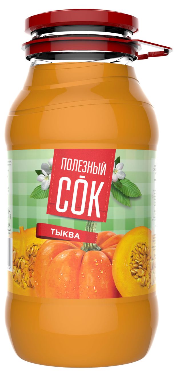 

Сок Полезный сок Тыква с мякотью 1.8 л