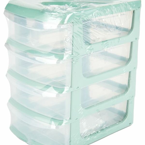 Бокс для хранения Idea Универсальный мини, 4 секции