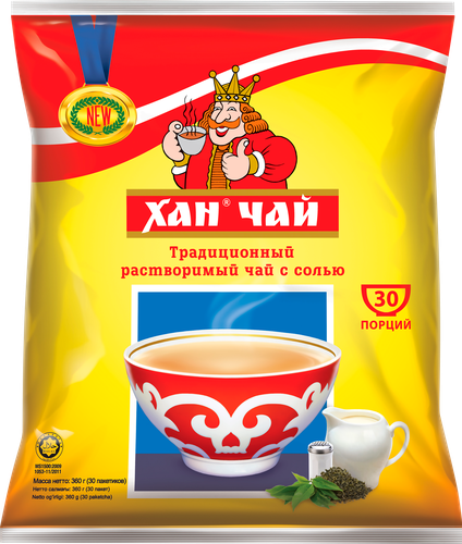 

Чай Хан чай традиционный растворимый с солью 30 саше 360 г