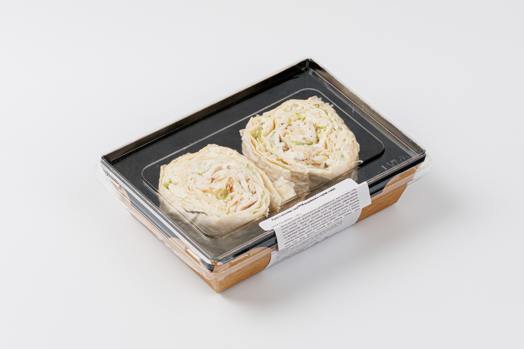 

Рулет ВкусВилл с копчёно-варёной индейкой и сыром, кафе 140 г