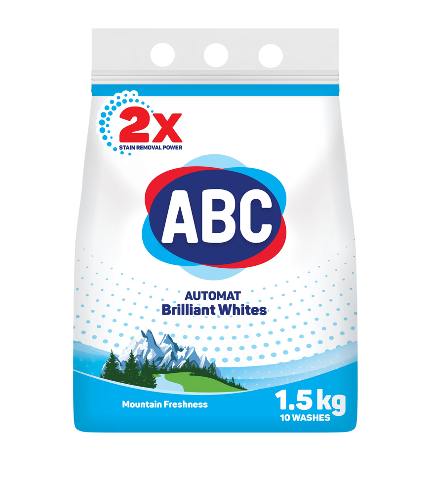 

Стиральный порошок ABC Горная свежесть 1500 г